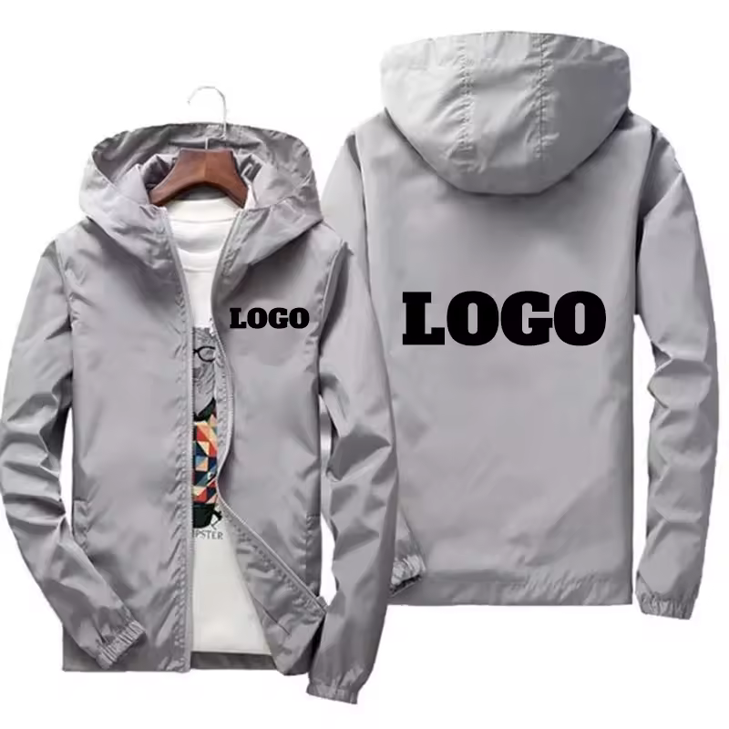 Customized Name: Autumn Jacket, Men's Waterproof Windbreaker, Casual Clothing, Plus Size 7Xl, Black Outdoor Sportswear - Image 9