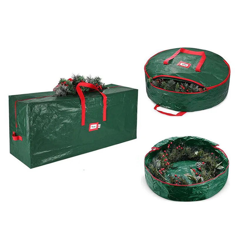 Xmas Furniture Cushion Storage Bag organizer Christmas Trees garland Storage Bags Garden Packs Sacks Pouch Case protect cover D1