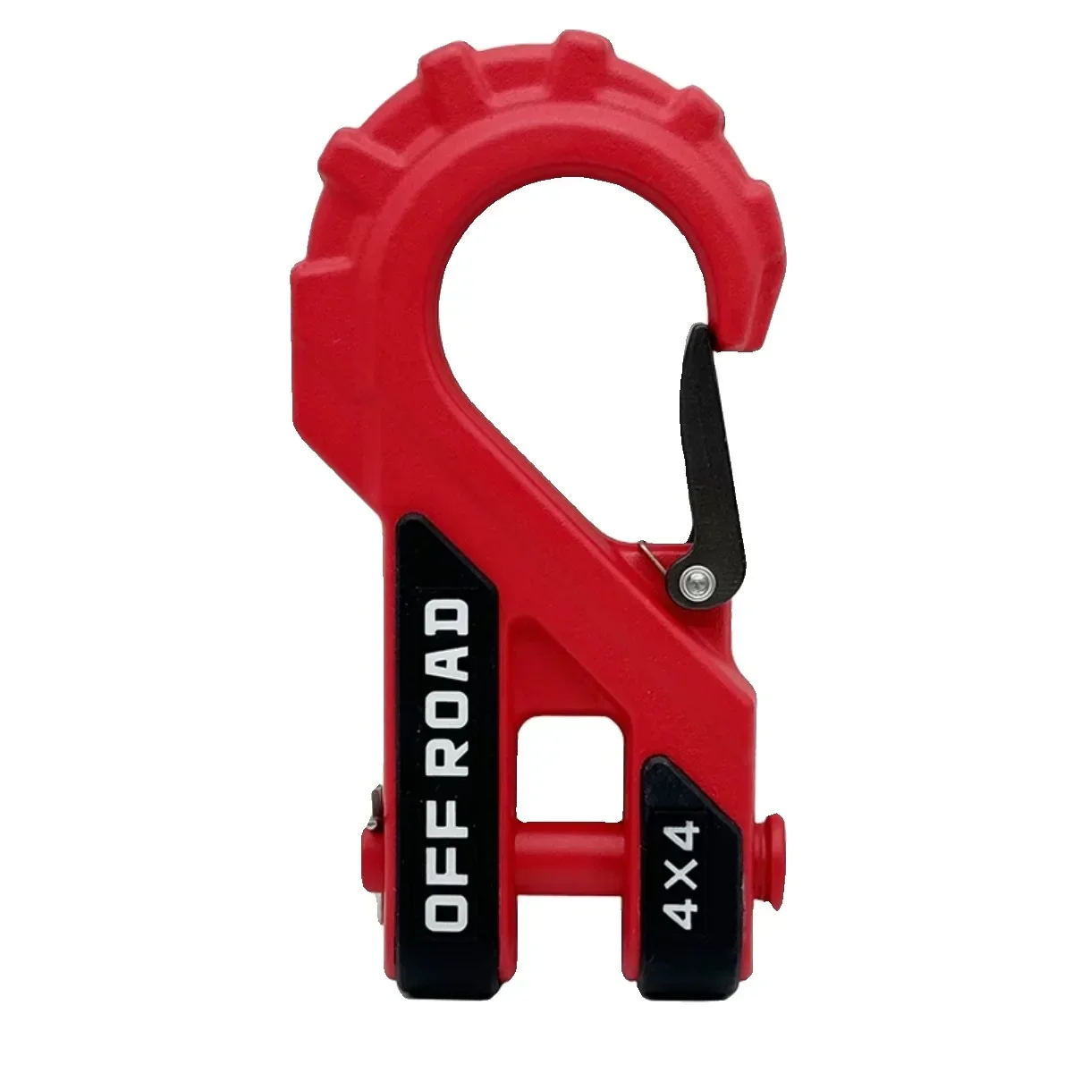 New Tow Truck Rescue Towing Rogue Hook New Sheathed Off-road Vehicle AT Winch Hook Large Increase Tension