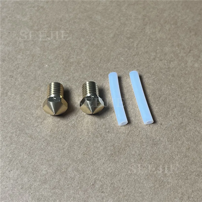 2Pcs FLASHFORGE Guider 2S High Temperature Nozzle Set ( Includes PTFE Tube ) - 3D Printer Parts