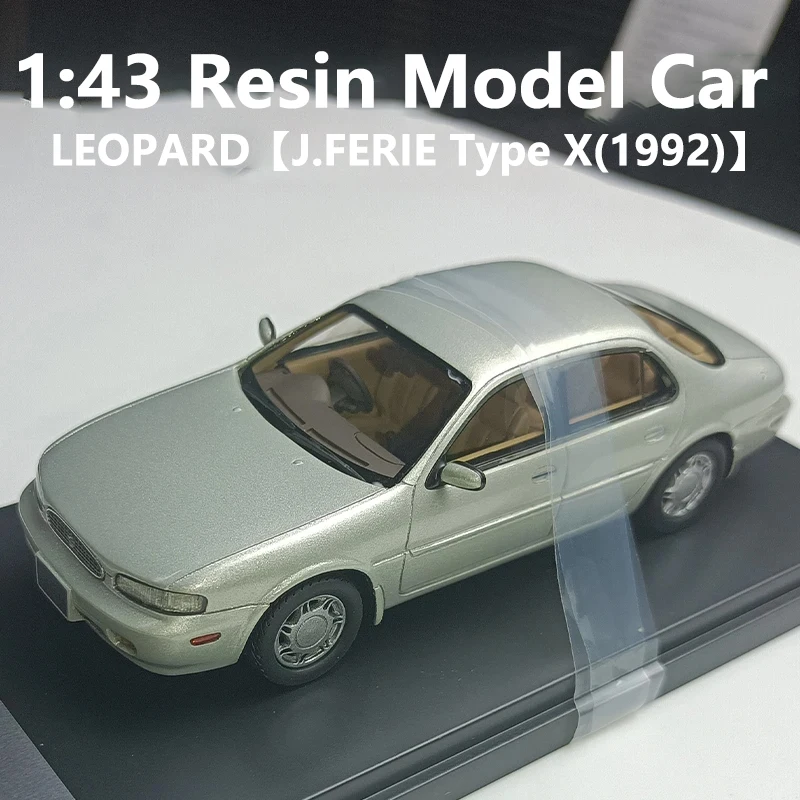 

Модель автомобиля, масштаб 1:43, литье под давлением из смолы LEOPARD【J.FERIE Type X(1992)】Модели транспортных средств, игрушки, коллекционные украшения для мальчиков, подарки