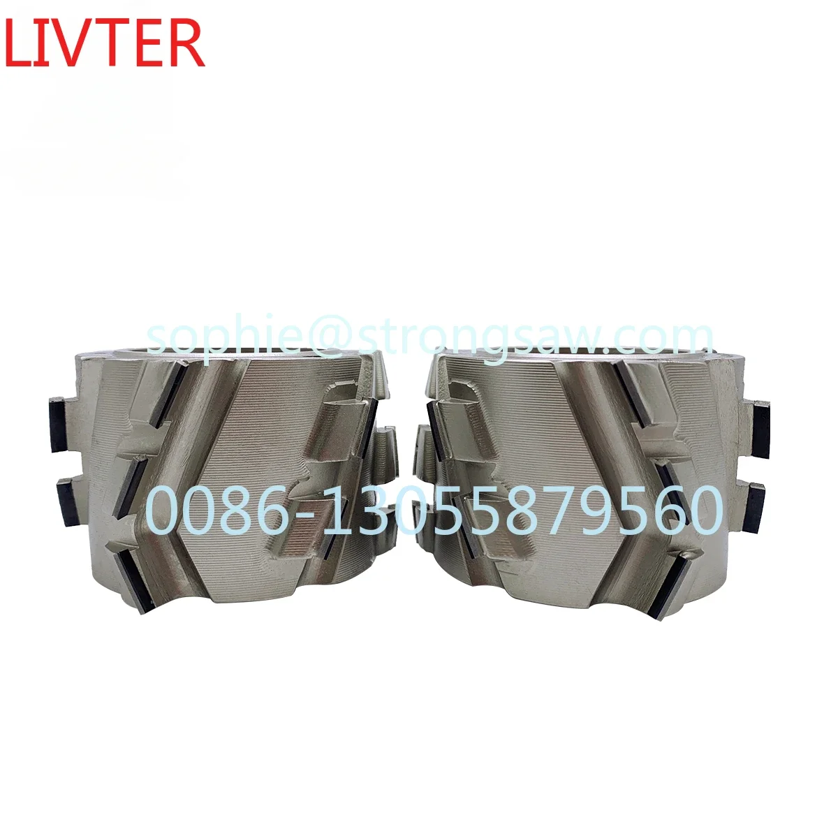 Livter 80x20xH35mm~H65mm PCD Pre-Milling Cutter Single Keyway Diamond Milling Cutter for NANIXNG Edge Banding Machine