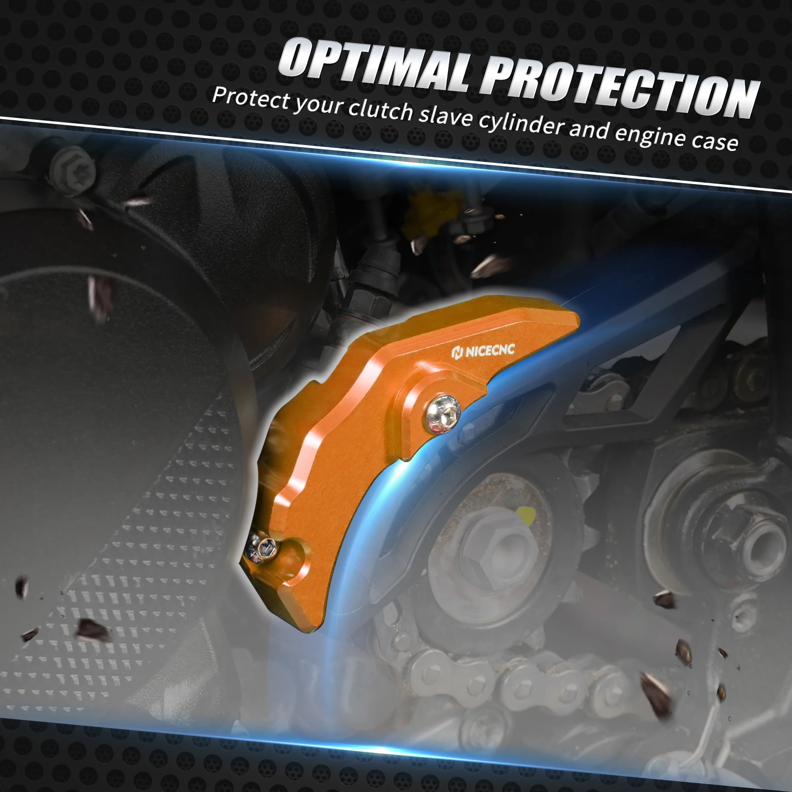 2024-2025 ل KTM EXC 300 EXC 250 XCW 300 ل Husqvarna TE 300 TE 250 ل GasGas EC 300 EC 250 مخلب الرقيق اسطوانة غطاء حماية #6