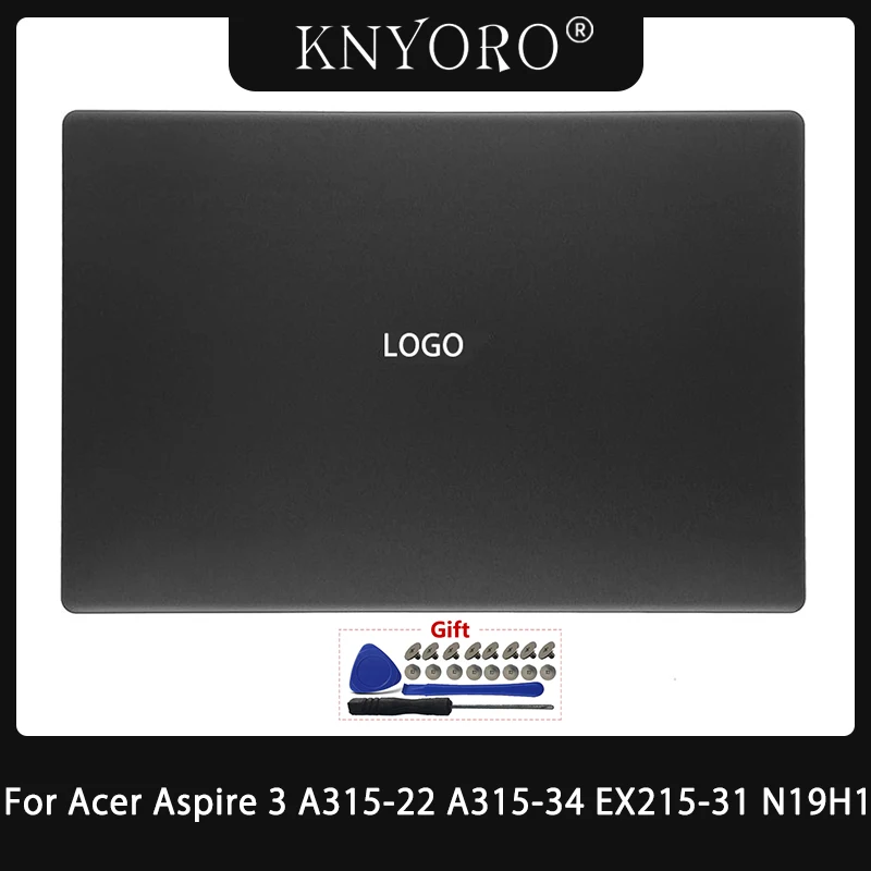 

New For Acer Aspire 3 A315-22 A315-22G A315-34 A315-55 EX215-31 EX215-51G N19H1 Laptop LCD Back Cover Rear Lid Top Case Black