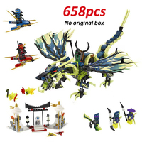 Moro's Dark attack Dragon King City 70736 toy birthday gift for boys Family education toys
