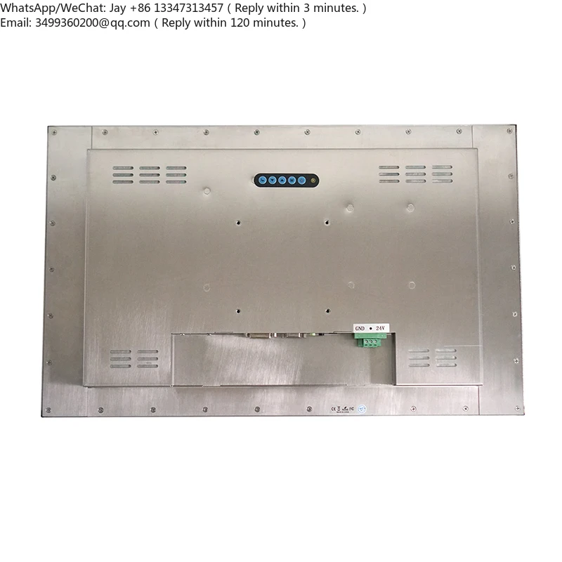 

21.5" Optical Boding Industrial LCD Panel 1000 Nits DC9V to 36V Stainless Steel Touch Screen