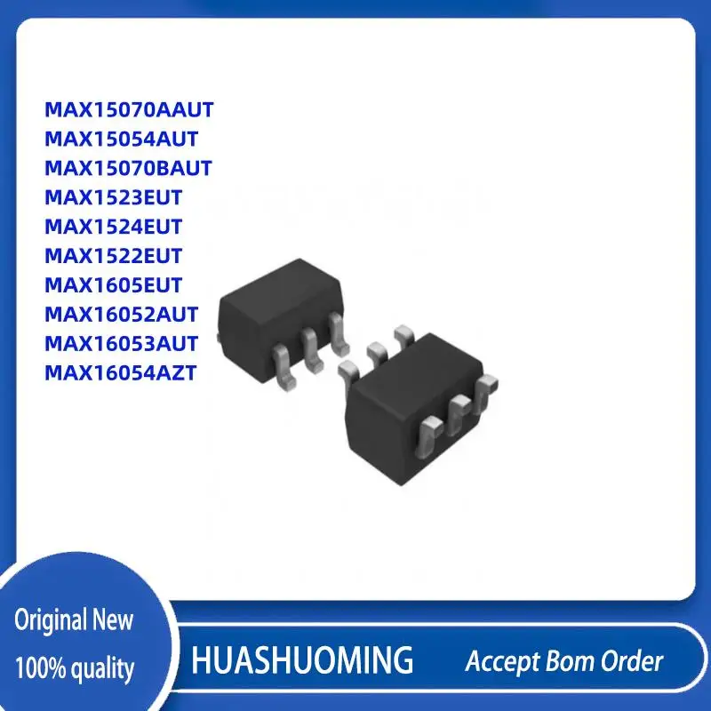 10Pcs/LOT MAX15070AAUT MAX15054AUT MAX15070BAUT MAX1523EUT MAX1524EUT MAX1522EUT MAX1605EUT MAX16052AUT MAX16053AUT MAX16054AZT