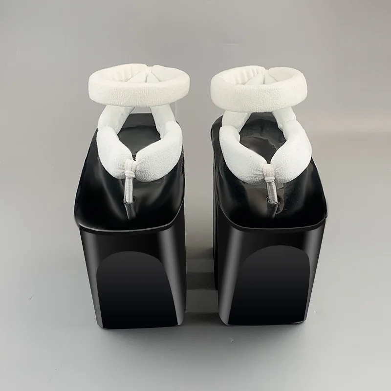 Anime cosplay sapatos sexy sapatos de salto alto festa de halloween sapatos cosplay para mulher