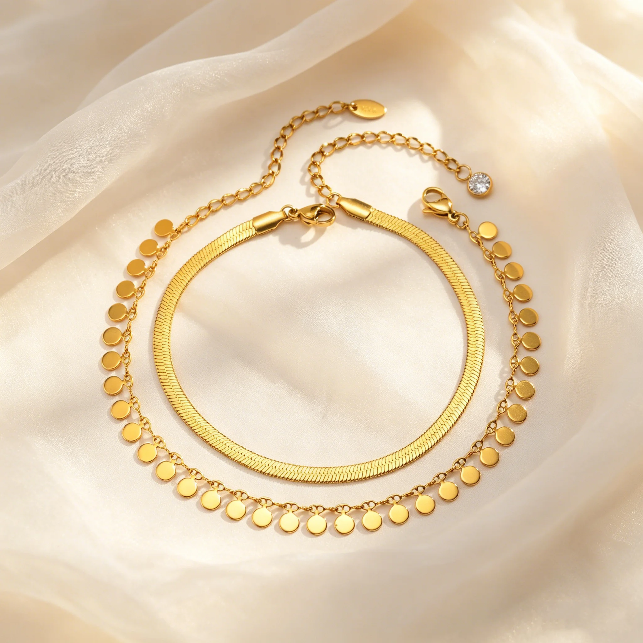 Tobillera Redonda de Acero Ino - Anklet Foot Chain reseña y precio