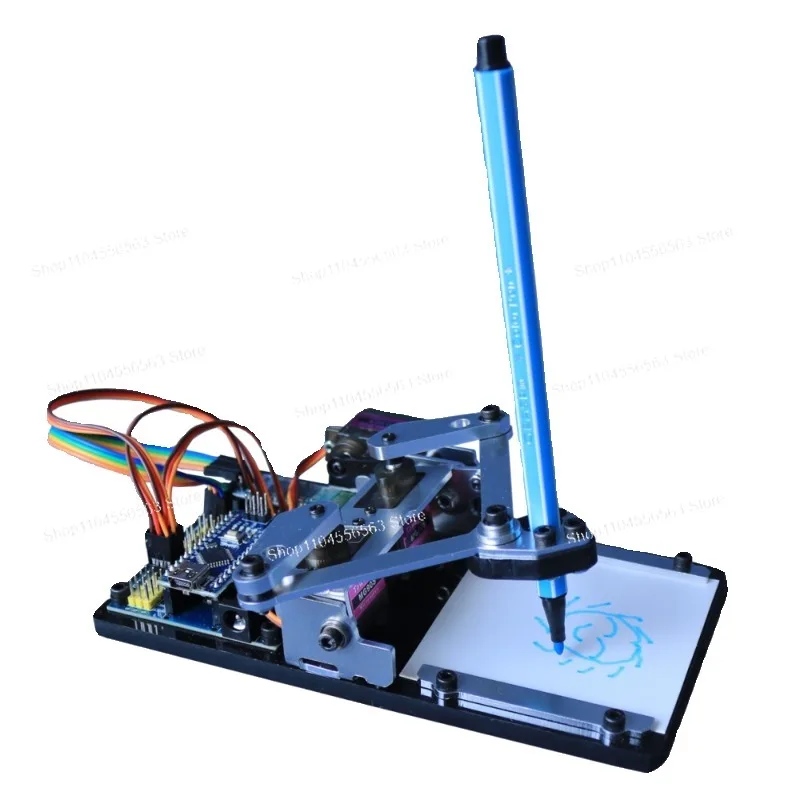 Drawing Board Robot, Maker DIY College and Middle School Student Programming Learning Kit, Drawing Machine, Plotting Machine