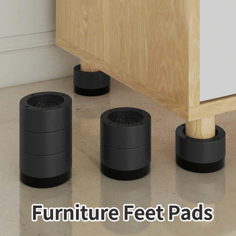 

Customizable Furniture Riser Blocks Silent Pads Moisture Proof and Anti Slip for Bed Frames Desks and TV Stands
