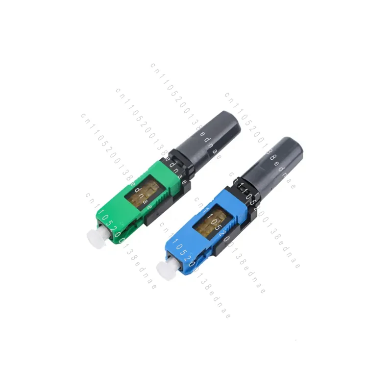 Optical Fiber Quick Connector FTTH Assembly Fiber Optic Connector SC UPC APC Fast Connector