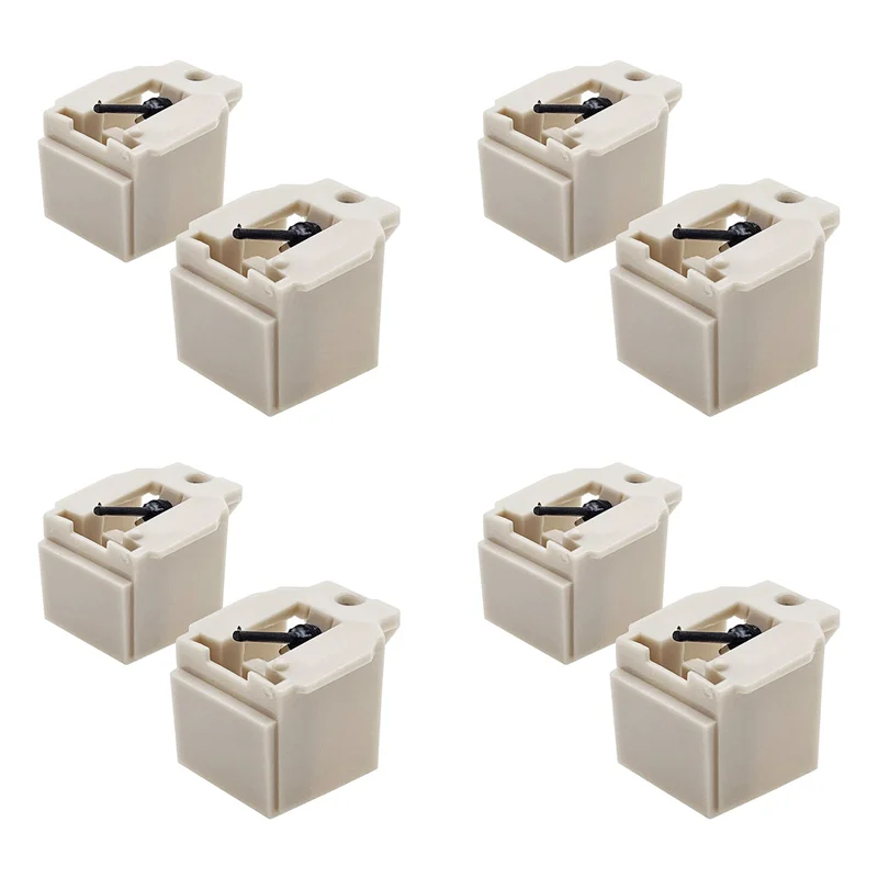 AS95-8PCS AT3600L เพชรเครื่องเล่นเข็มเปลี่ยน Stylus สําหรับ Audio-Technica AT-LP60/PL300 ไวนิล Turntable ผู้เล่น
