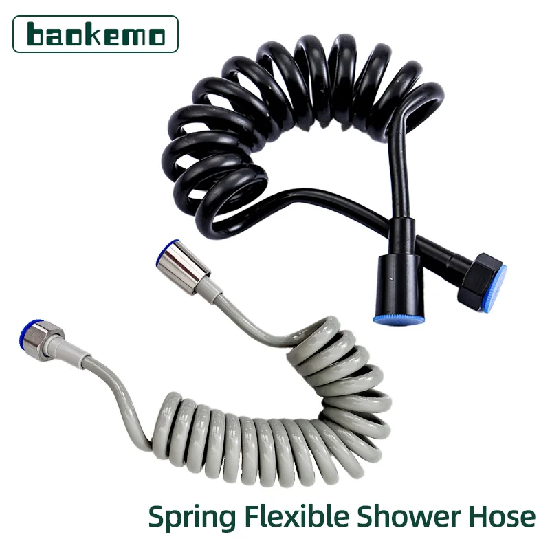Retractable spring hose 1.5M  2M 3M 5Mwater inlet hose