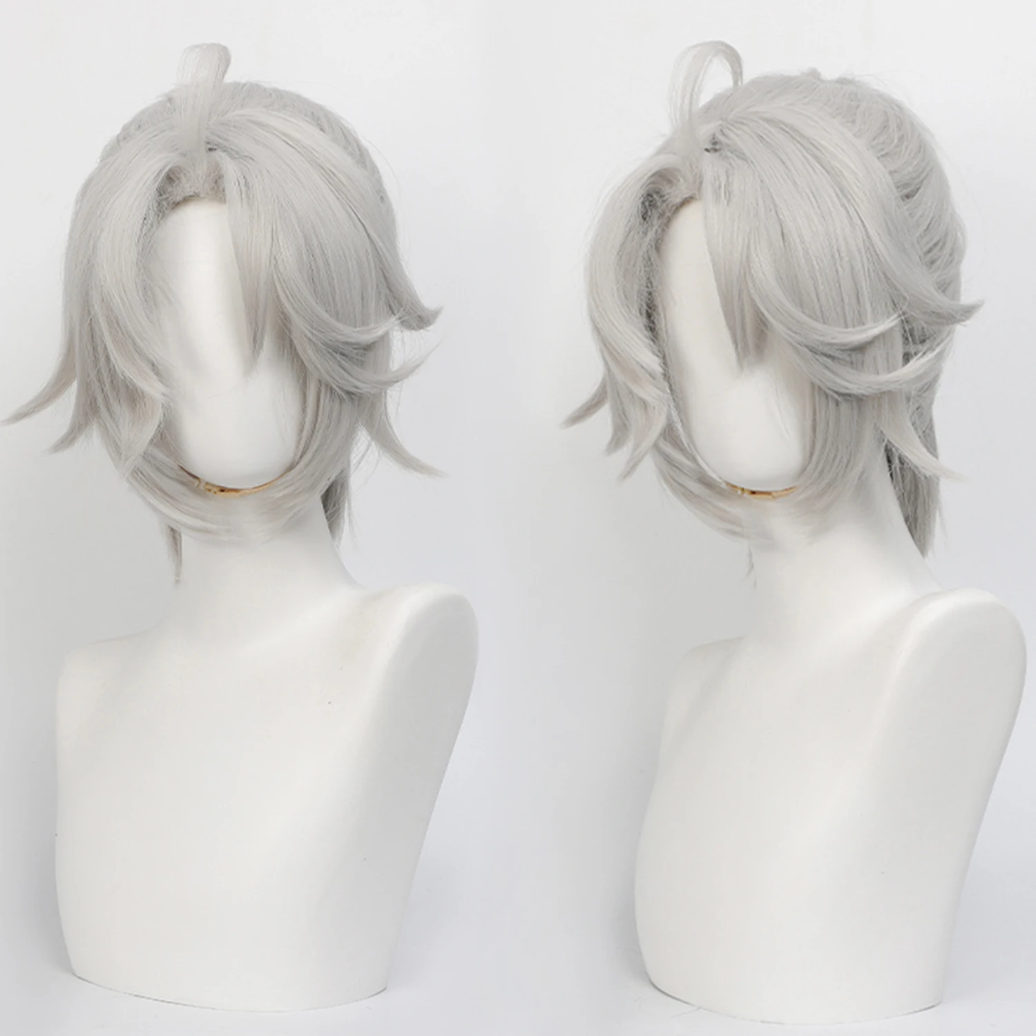 

Парик аниме Luca Balsa, парики для косплея, идентичность V, игра заключенного, парик для ролевых игр, серебристо-серый синтетический парик для аниме-вечеринки, маскарада