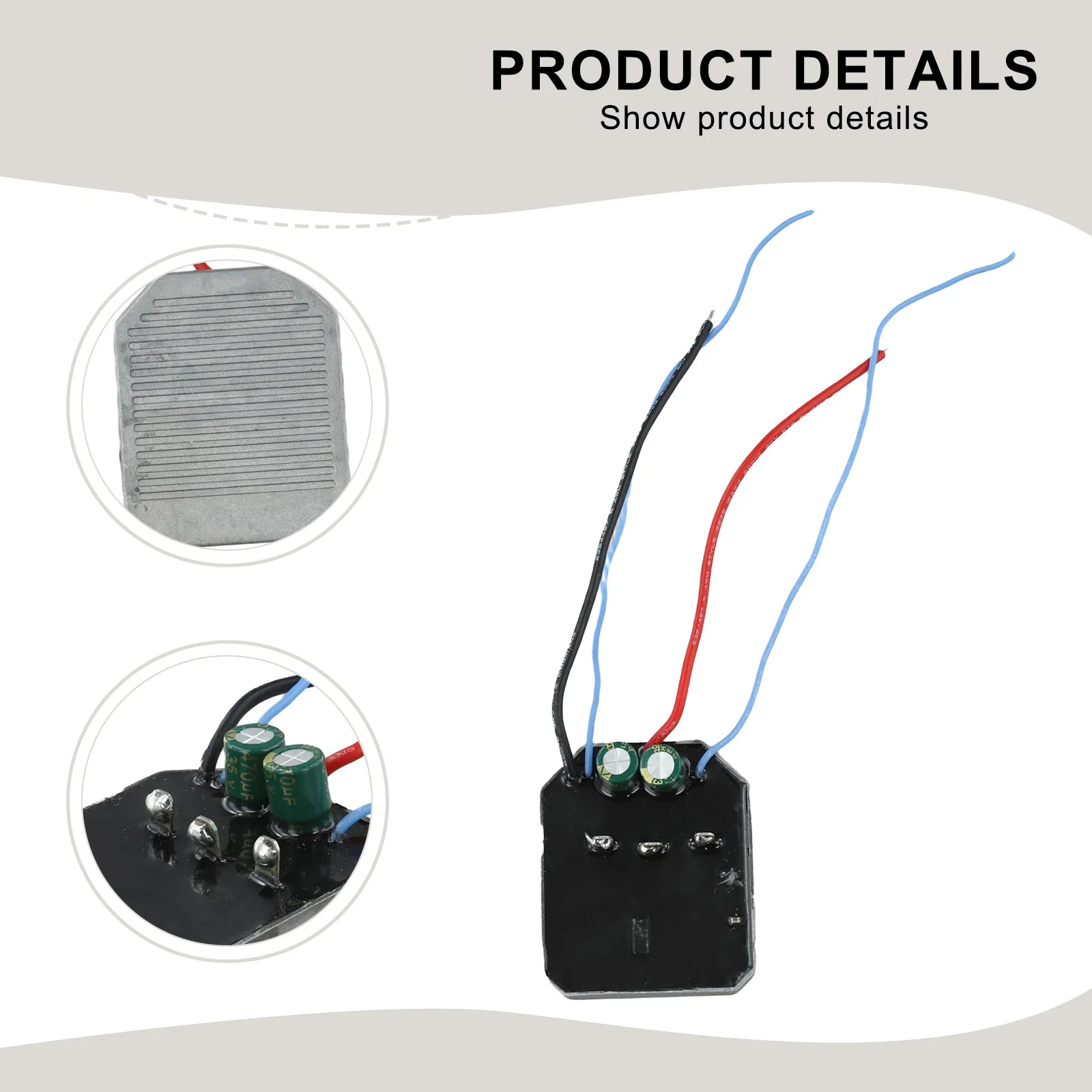 12-inch Electric Chain Saw Control Panel For Brushless Lithium Battery Electric Chain Saw Control Board Power Tools Parts