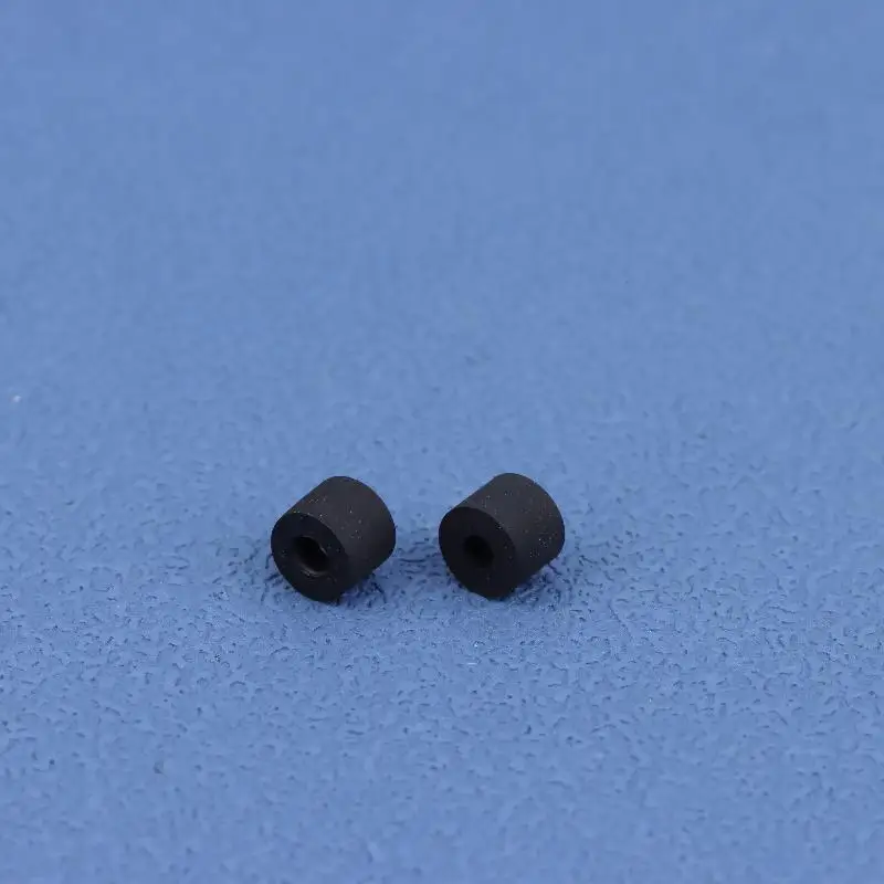 【New】2Pcs 7x6x5.5x1.5mm Pinch Roller Rubber Ring For Cassette Player Walkman Pressure Recorder Music Player Belt Wheel
