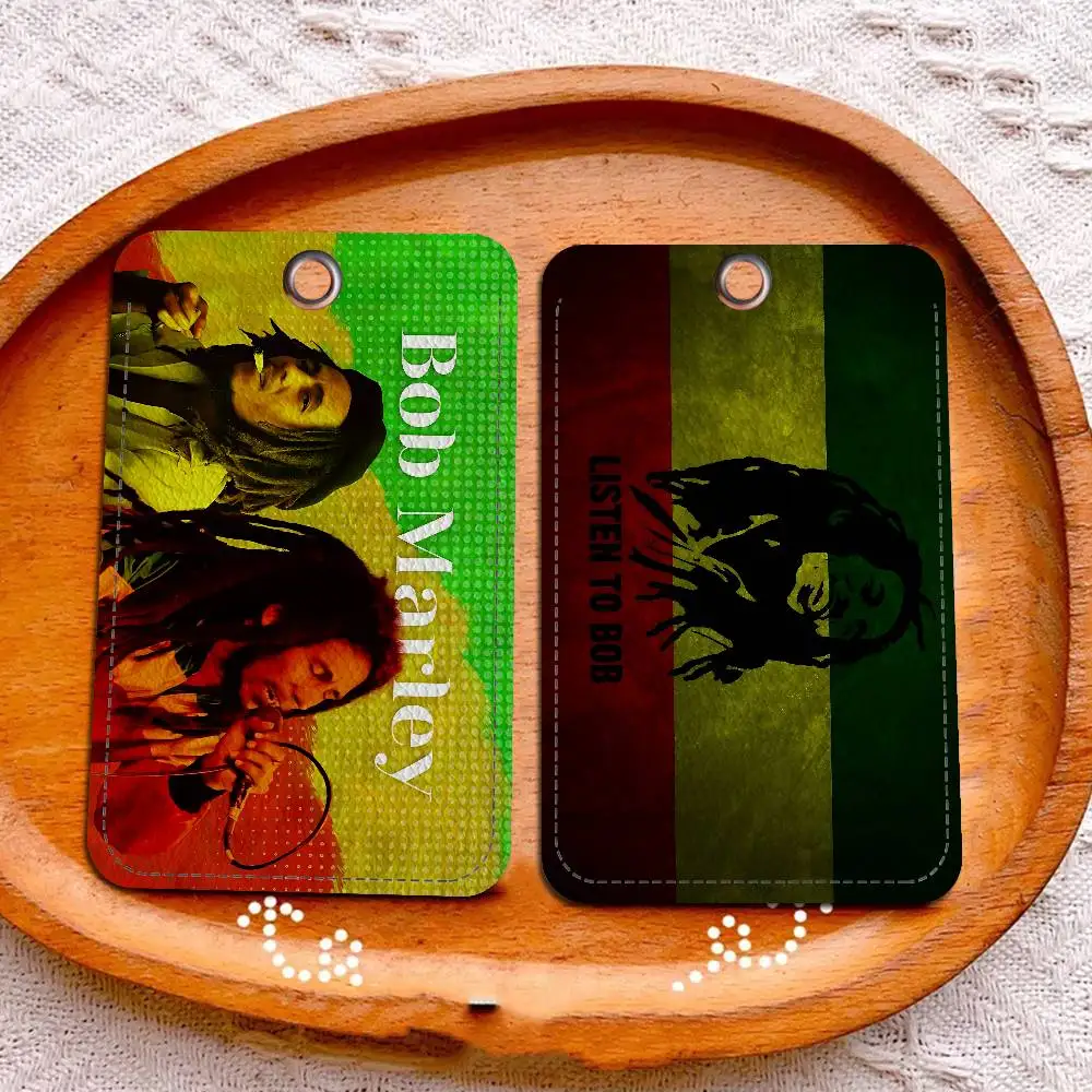 

Держатели для карт B-Bob Marley, защитные чехлы для студенческих удостоверений, чехлы для студенческих карт доступа в кампус, брелок для ключей с защитой от потери