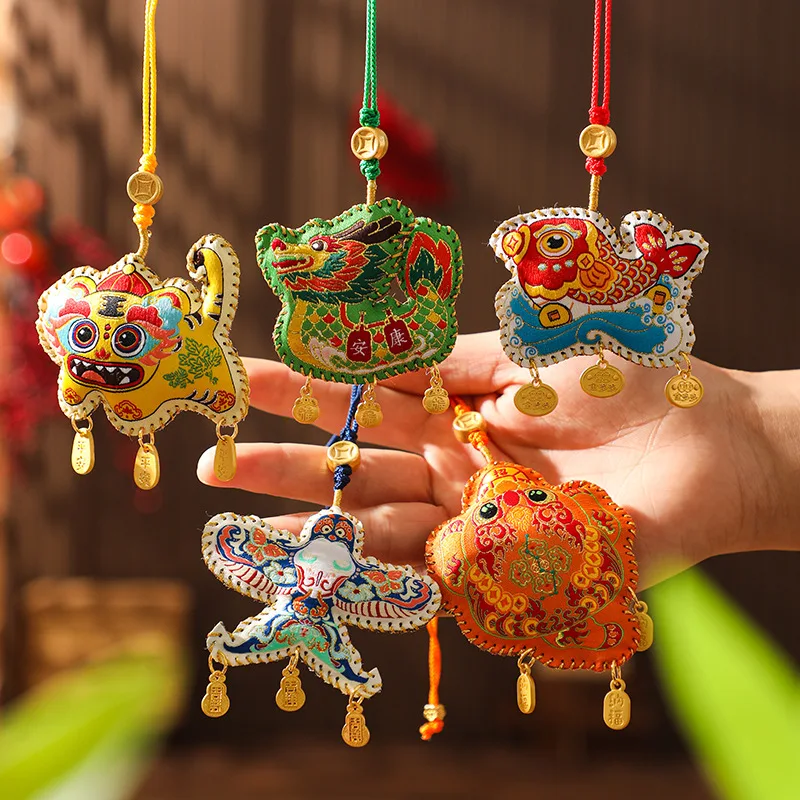 Dragon Boat Festival Guochao merchandise small gifts sachet sachet pendant amulet safety charm pray for good luck lucky bag sach