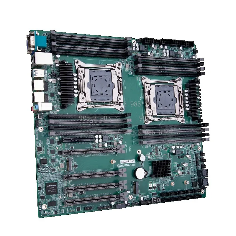 Dual Server Motherboard 2011PIN Interface Compatible Xeon E5 2680V2 Studio Use
