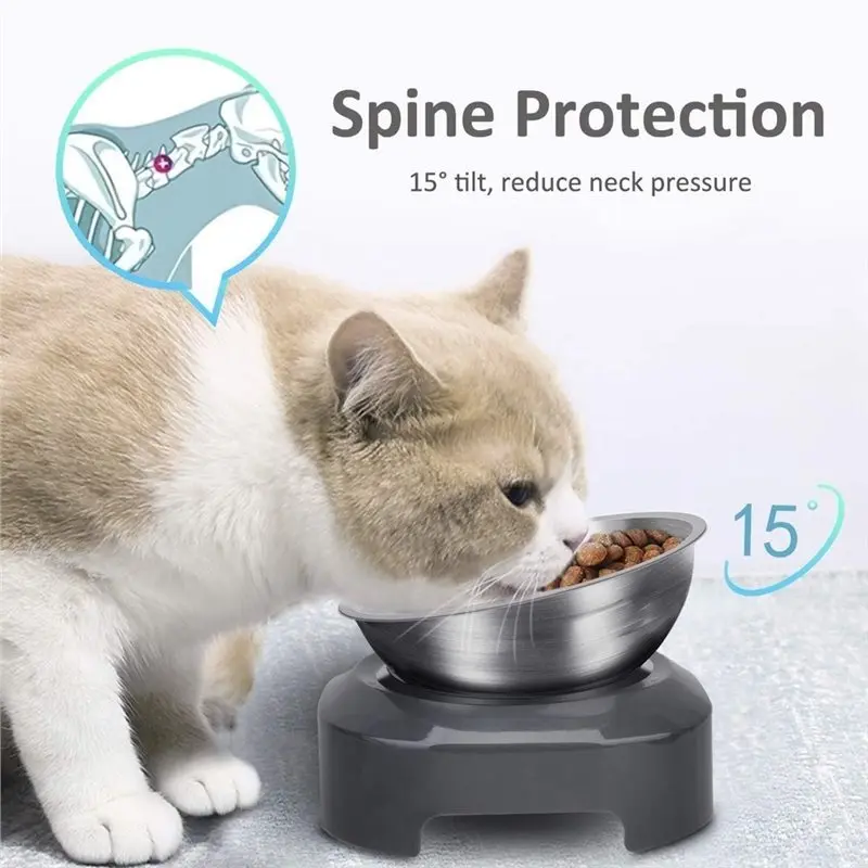 Hot Sale-Dedicated Replacement Cat Bowl(2 Pack), Perfect-Fit For Dry Wet Food& Water, Base Not Included