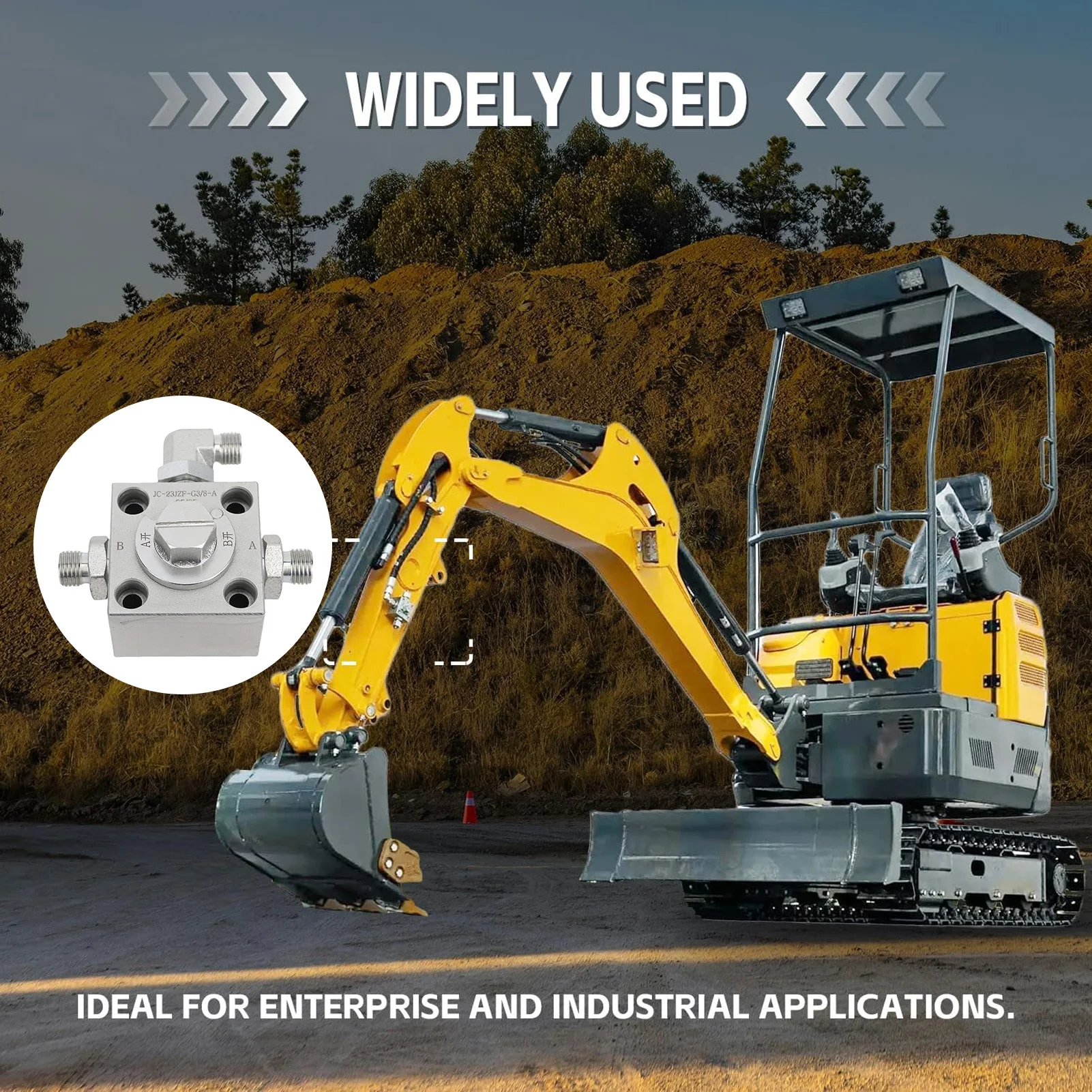 2Pcs Mini Excavator…