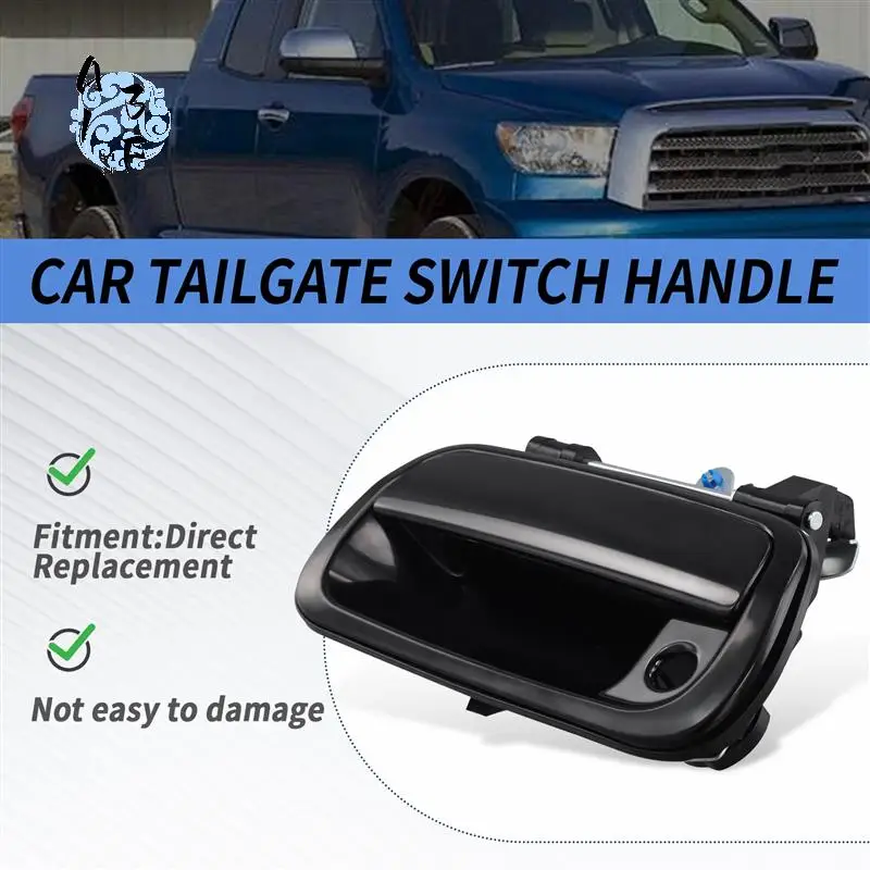 

A13F-Car Tailgate Switch Handle Rear Trunk Handle 69090-0C030 69090-0C030-C0 For Toyota 2000-2006