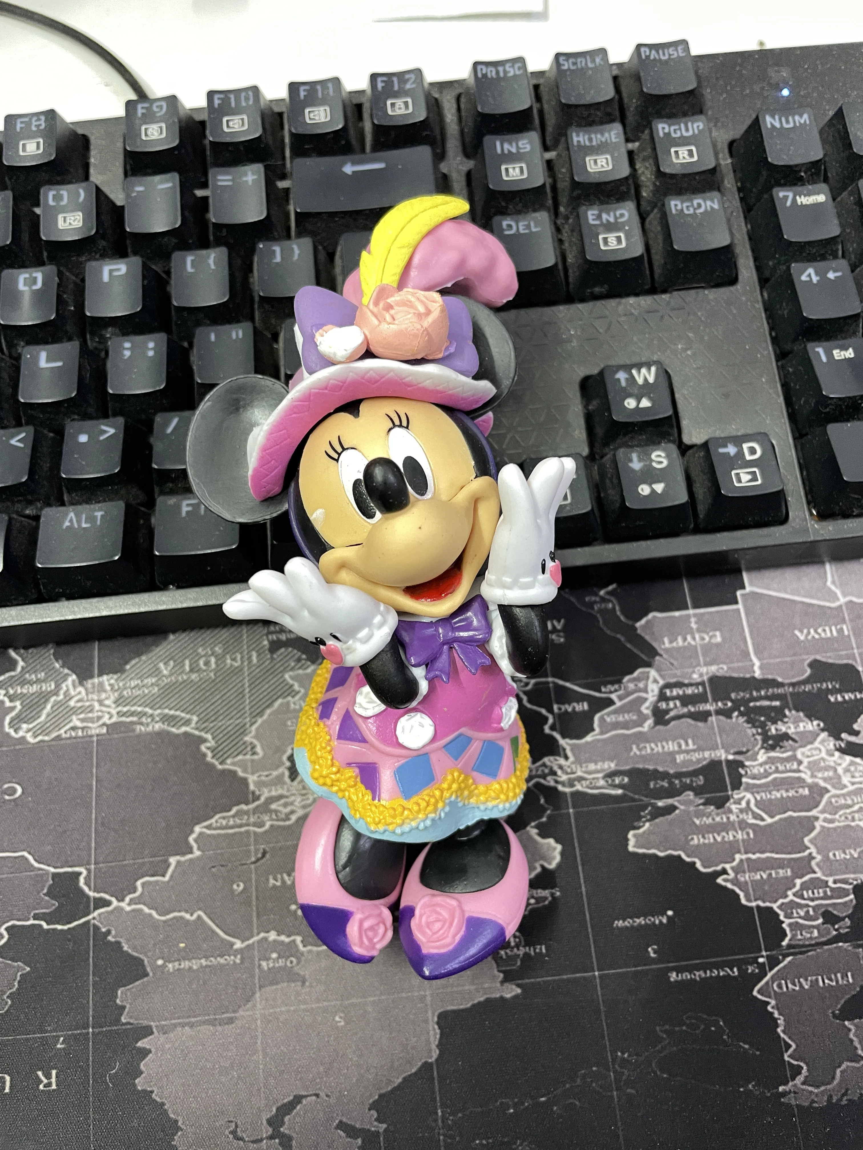 مجموعة ألعاب شخصيات ديزني كارتون ميني ميكي ماوس جوفي لتزيين كعكة الزفاف هدية زفاف #3