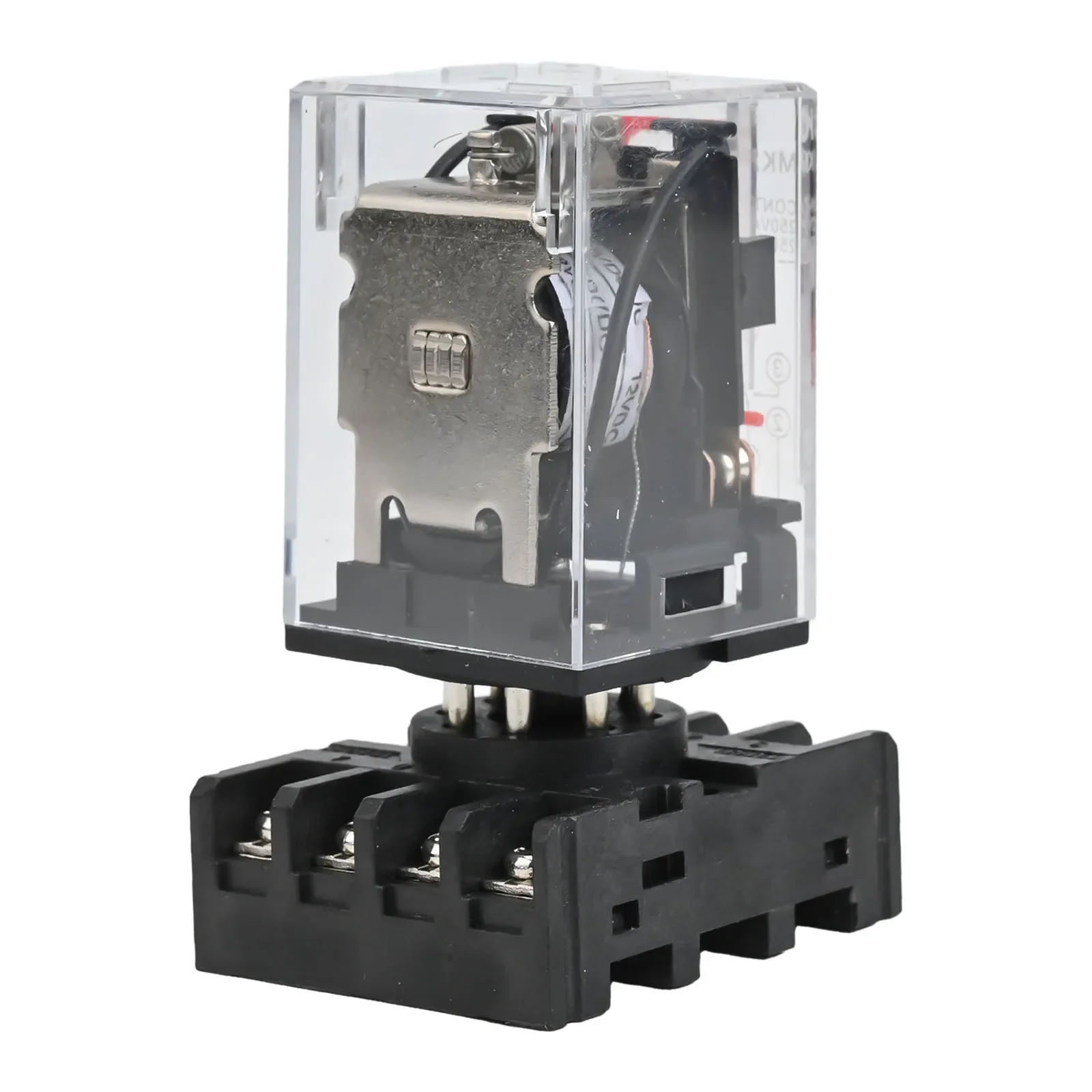

1 Set MK2P-I 8 Pin Relay Miniature Intermediate Relay 10A 250VAC + PF083A Socket Base 12VDC 24VDC 110VAC 220VAC