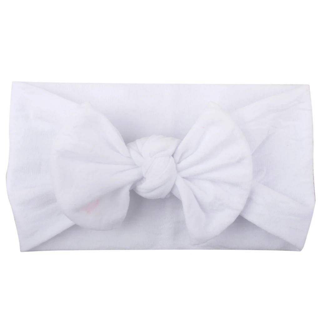 Baby Girl Headband Infant Hair Accessories Bows Newborn Headwear Rabbit Ear Elastic Gift Toddler Bandage Ribbon Soft Bowknot image 3