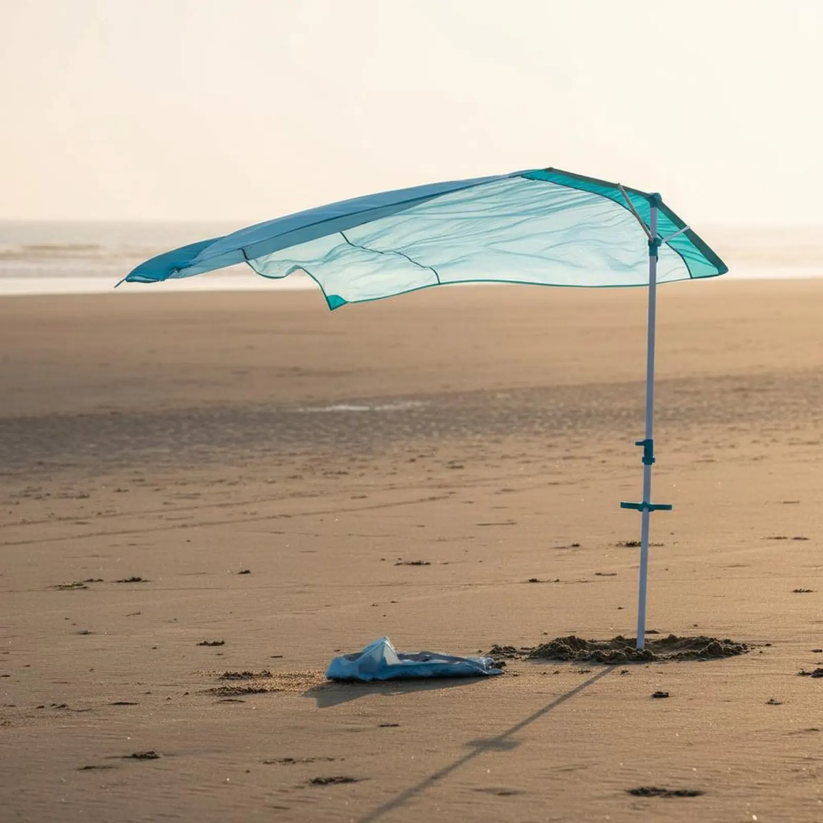 No-Setup Beach Awning Wind-Powered Windproof Beach Tent Portable Sun Shade Tent Stable Structure Portable Sun Shelter Waterproof