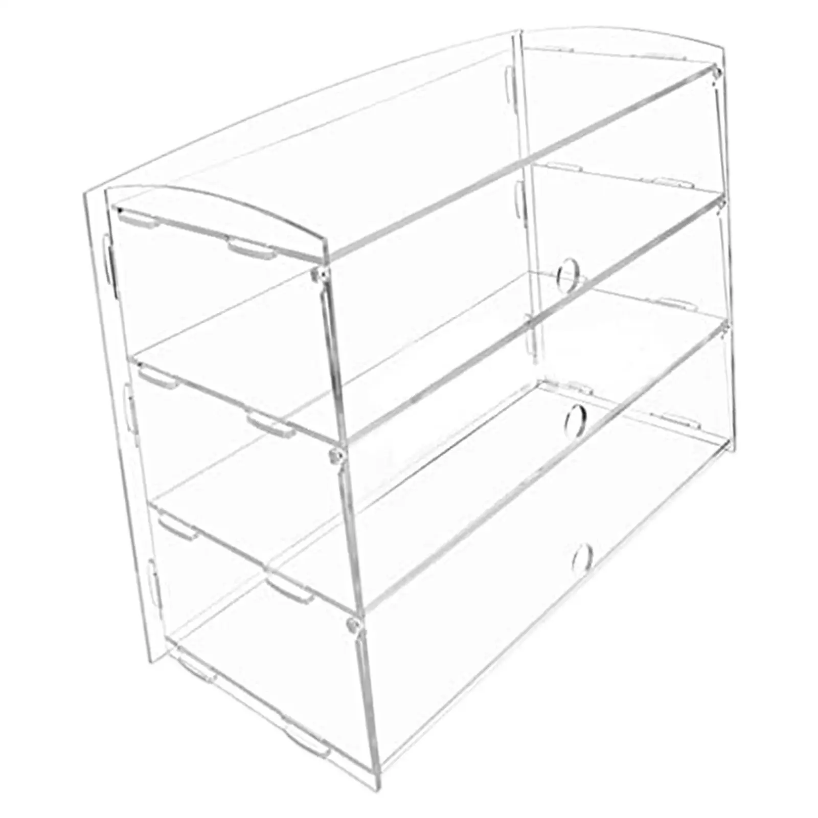 Acrylic Display Stand Pastry Display Cabinet Creative Figurine Collection Clear