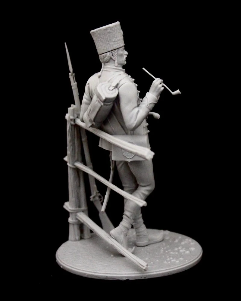 1/24 مقياس 75 مللي متر يموت الصب الراتنج نموذج لجسم عدة الجندي النمساوي القديم هواية ألعاب مصغرة المفككة غير مصبوغ الديوراما