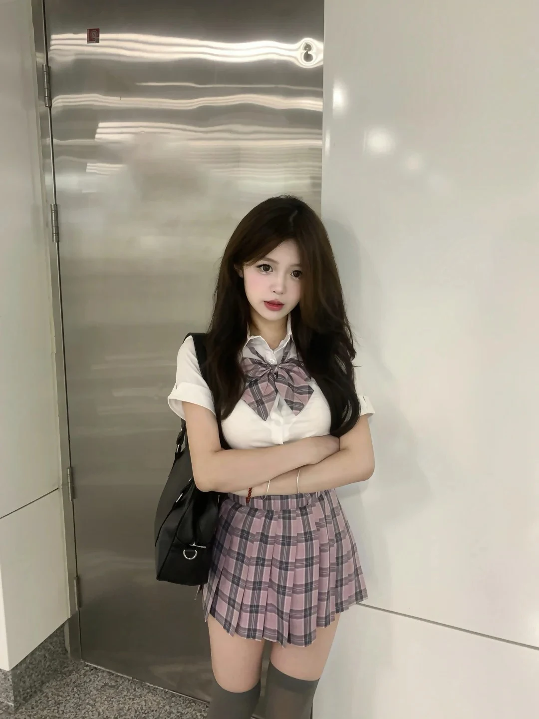 

Оригинальный японский комплект школьной формы JK: жилет, рубашка с коротким рукавом, облегающий базовый стиль, четыре предмета