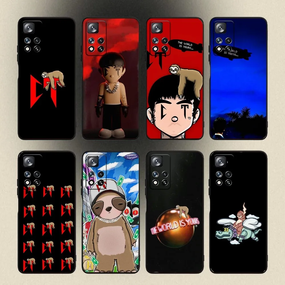 

Natanael Cano Rapper CT Phone Case For Samsung Galaxy A20,A21s,A22,A31,A32,A52,A53,A72,73,A80,A91 Soft Black Cover