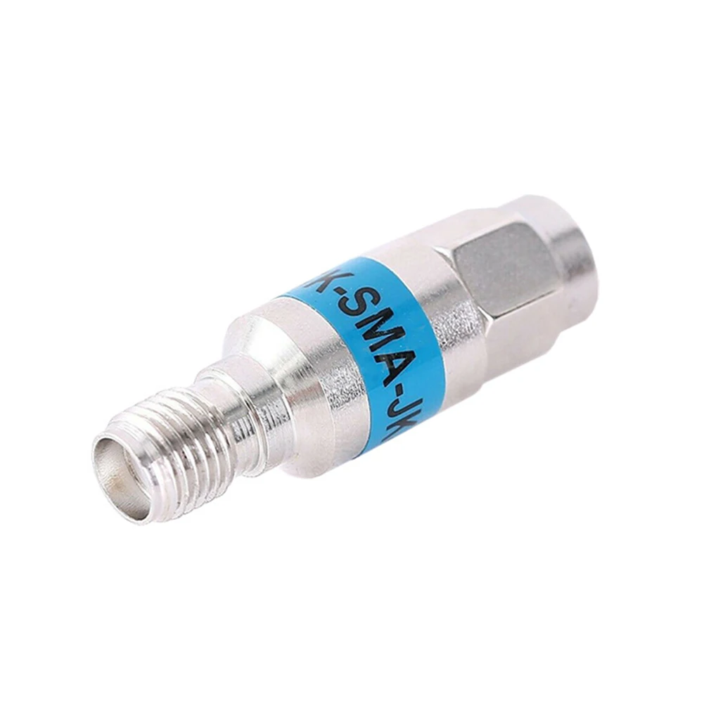 1pcs 50 Ohm Blocker Stainless Steel For SMA DC Block Male To Female RF Coaxial DC Block 50 Ohm DC Block 6GHz