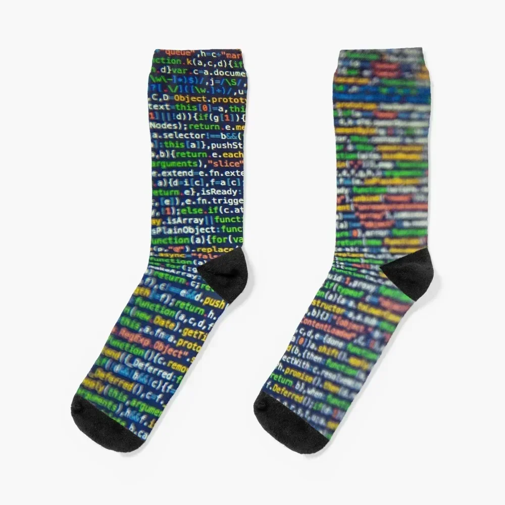 

Programming Code Socks funny sock sports stockings sports and leisure Luxury Woman Socks Men's