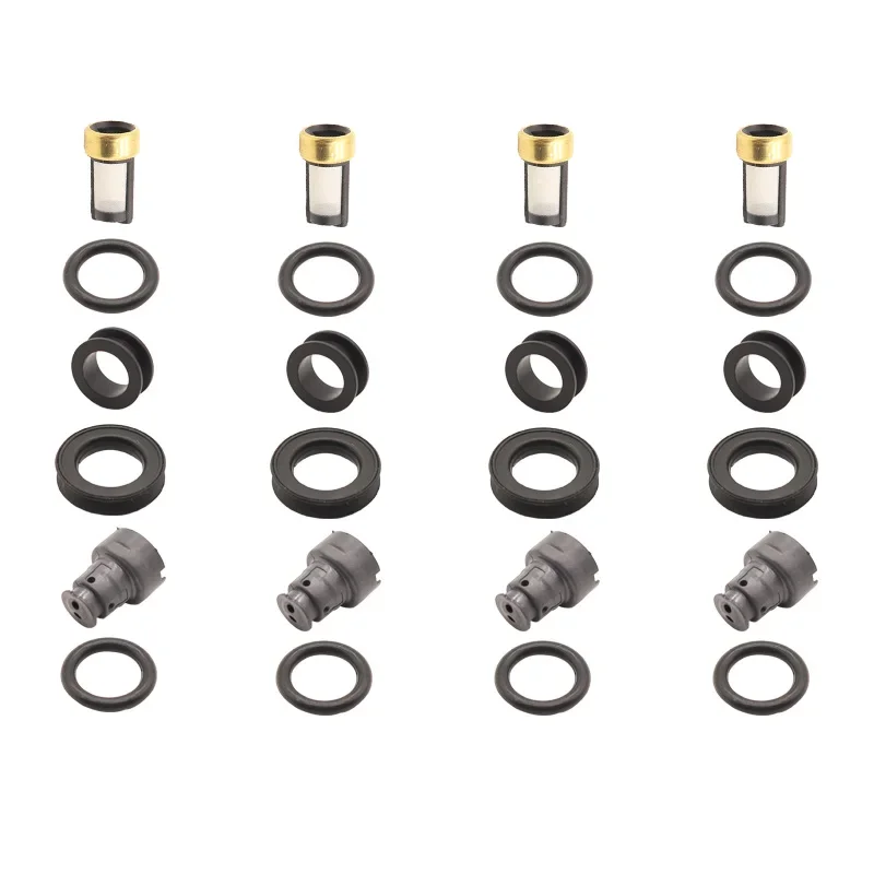 Fuel Injectors Seals O-Ring Repair Filters for Lexus GS400 LS400 SC400 4.0L Engine 1998-2000 23250-50030 23209-50030