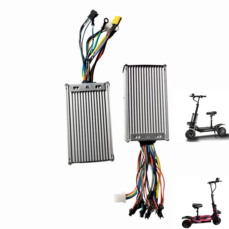 

High Quality Electric Scooters Accessories JINGBO FOC Sinewave 12 Mosfet 60V 45a Controller For 60V 6000W 5600W Electric Scooter