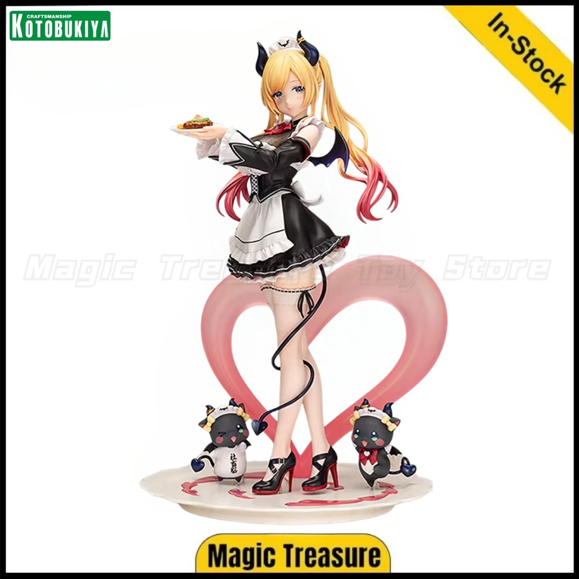 

【In stock 】Original Kotobukiya hololive Yuzuki Choco Maid Clothing 1/7 Scale Figures Anime Gifts Models
