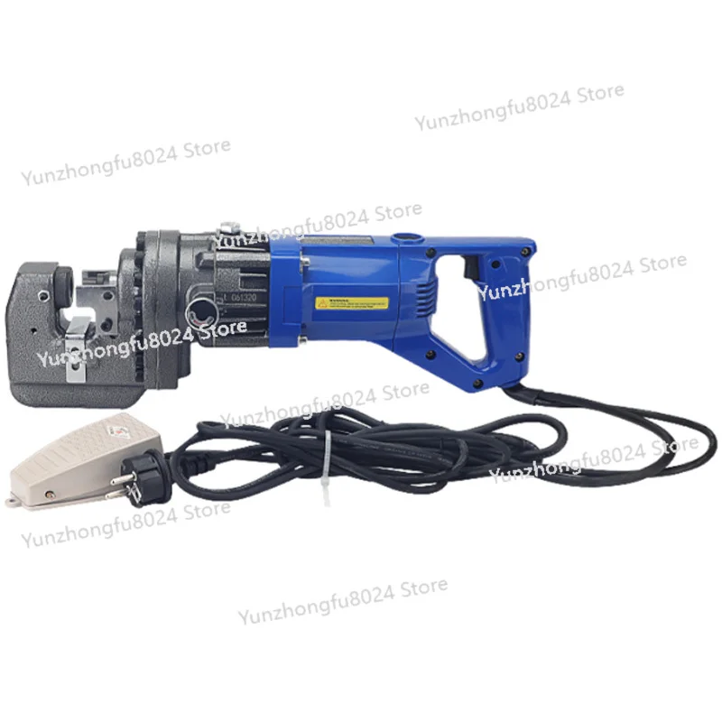 Электрический гидравлический дырокол 220 В/110 В, 1800 Вт, угловой перфоратор с железным каналом, алюминиевая железная пластина
