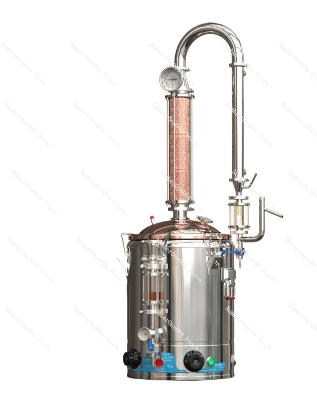 Home Essential Oil Distiller Small Glass Still Pot Multi Function Plant Extract Kit
