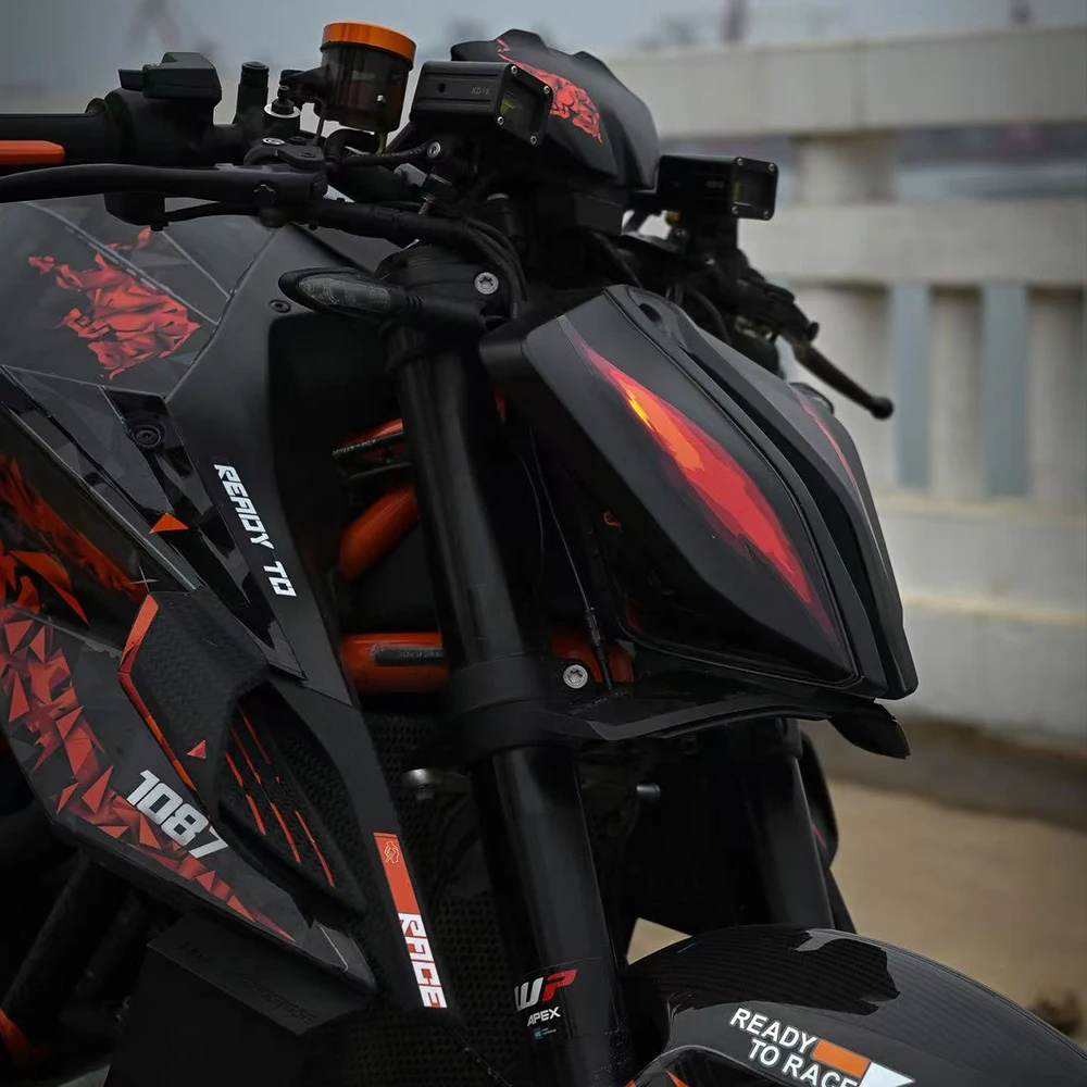 

For 1290 Super Duke R GP-WINGS Front lip spoiler wing fairing downforce front aerodynamics motorcycle accessories