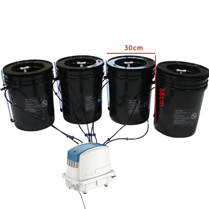 

Customizable Deep Water Culture Hydroponic Bucket Systems Diaphragm Pump High Pressure OEM Clone Bucket Vertical Tower Pump