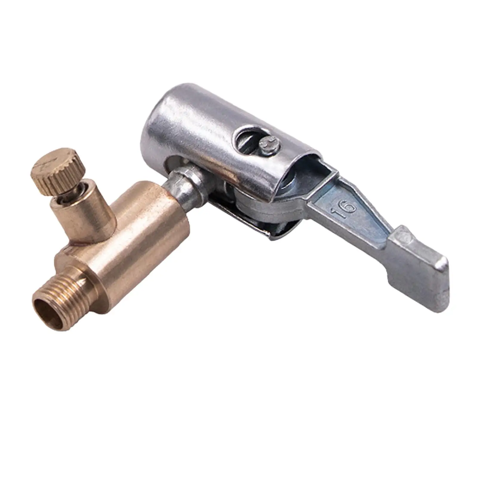 Hose Adapter Metal Clip on Air Pump Connector Tire Inflator Nozzle Attachment for Car Motorcycle Bicycle Repair