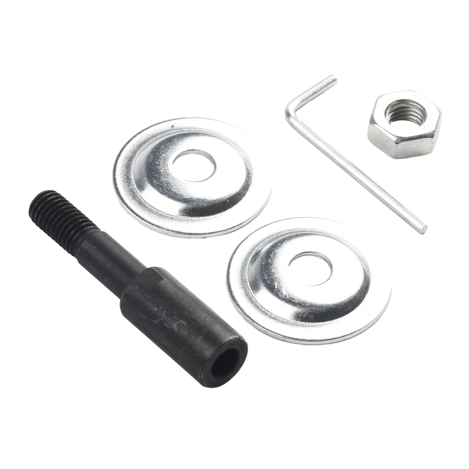 8mm Left / Right Spindle Adapter For Polishing Machine Accessories Shaft Bench Grinder Grinding Wheel Connecting Rod