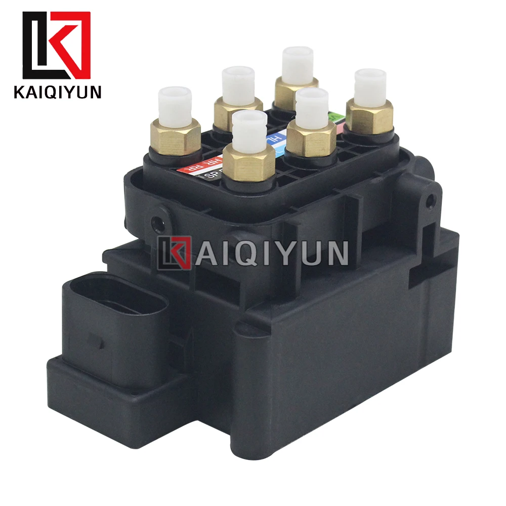 

Блок электромагнитных клапанов пневмоподвески для Audi Q7, VW Touareg, Porsche Cayenne 7L0698014 7L0698835A 4L0698007B 95535890104 955358903