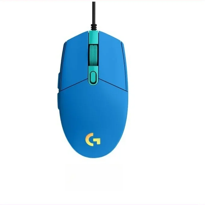 Logitech G102 Gaming Mouse, 8000 DPI, 1ms Report Rate, 6 Programmable Buttons, RGB Lighting, for eSports FPS MOBA, PC Gamer