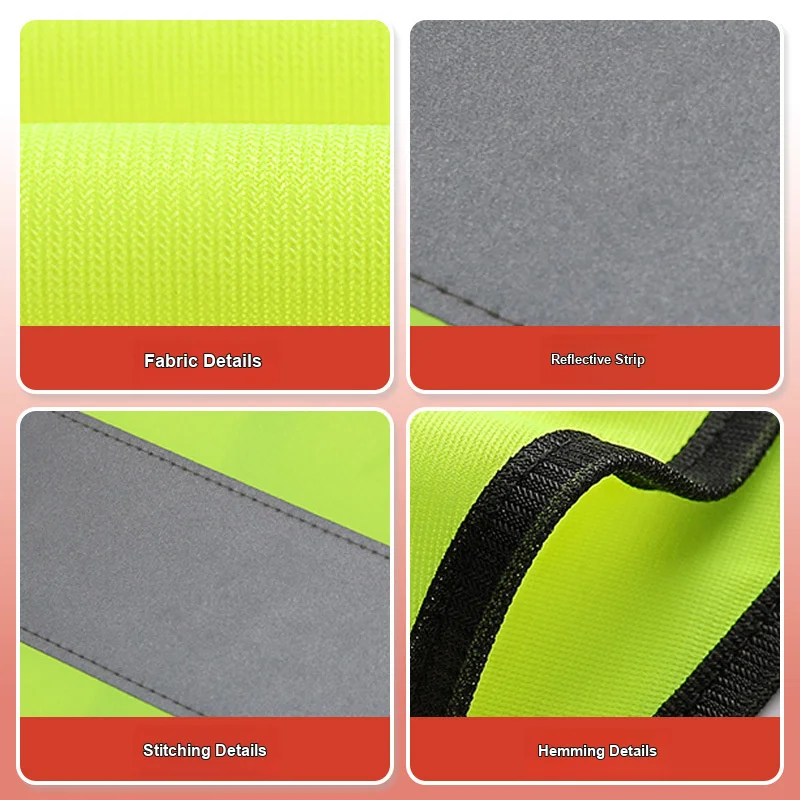 Kids Reflective Mesh Vest for Primary Students Kindergarten Summer Camp and Children Training Occasions
