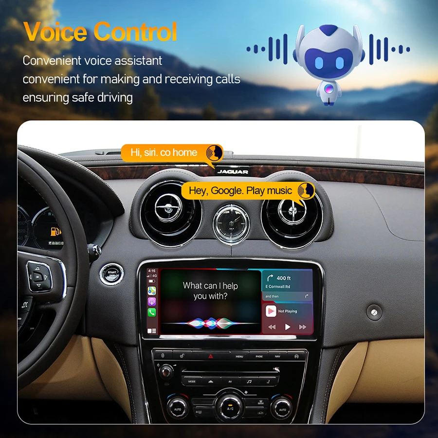 

10.25'' Screen HeadUnit For Jaguar XJ XJL 2010-2018 Android Auto CarPlay Navigation Stereo Car Radio Multimedia Player Bluetooth